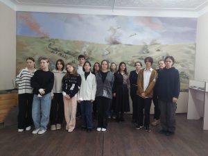 Астраханские патриоты колледжа строительства и экономики АГАСУ рассказали о событиях Сталинградской битвы своим студентам
